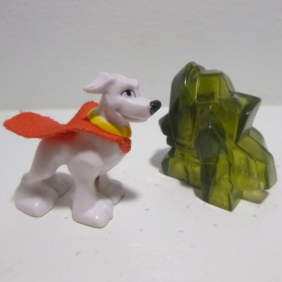 LOT IMAGINEXT SUPERMAN SUPERDOG  KRYPTONITE & JETPACK - Picture 4 of 11